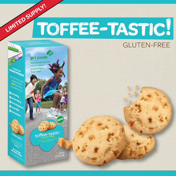 5 Reasons Why Toffee tastic Girl Scout Cookies are the perfect gift on