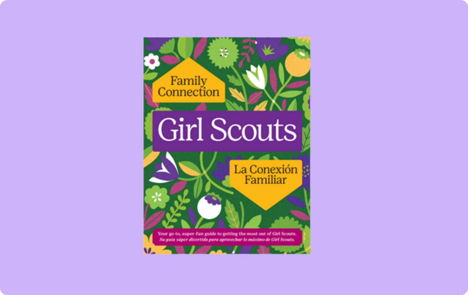 Obtén tu copia gratis de La Conexión Familiar de Girl Scouts